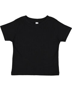 Rabbit Skins RS3301 - Toddler Jersey Short-Sleeve T-Shirt Black