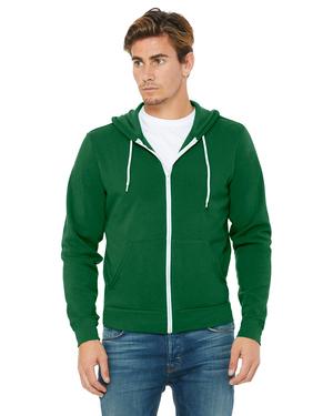 Bella+Canvas 3739 - Unisex Poly-Cotton Fleece Full-Zip Hoodie