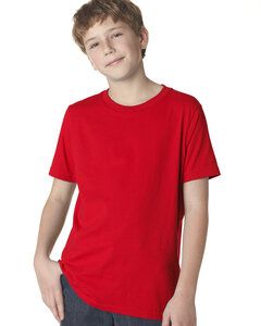 Next Level 3310 - Youth Premium Short-Sleeve Crew Red