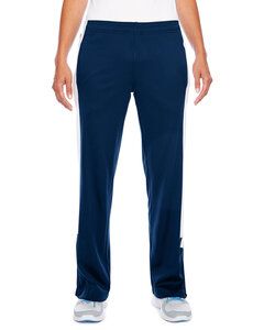 Team 365 TT44W - Ladies Elite Performance Fleece Pant Sp Dk Navy/Wht