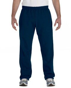 Gildan G184 - Heavy Blend 8 oz., 50/50 Open-Bottom Sweatpants Navy