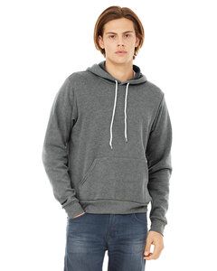 Bella+Canvas 3719 - Poly-Cotton Fleece Pullover Hoodie Deep Heather