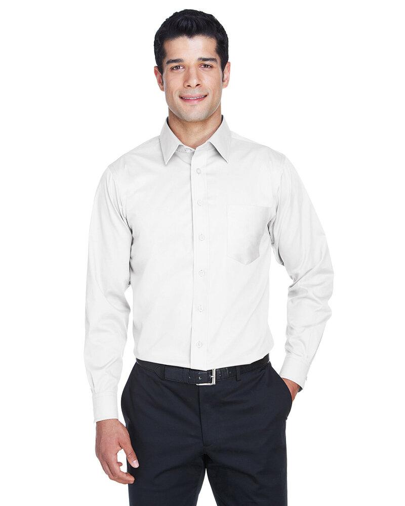 Devon & Jones DG530T - Men's Tall Crown Collection Solid Long-Sleeve Stretch Twill