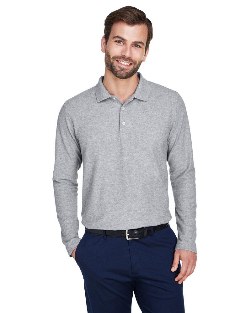 Devon & Jones DG170 - Men's DRYTEC20 Performance Long-Sleeve Polo