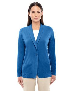 Devon & Jones DP462W - Ladies Perfect Fit  Shawl Collar Cardigan French Blue