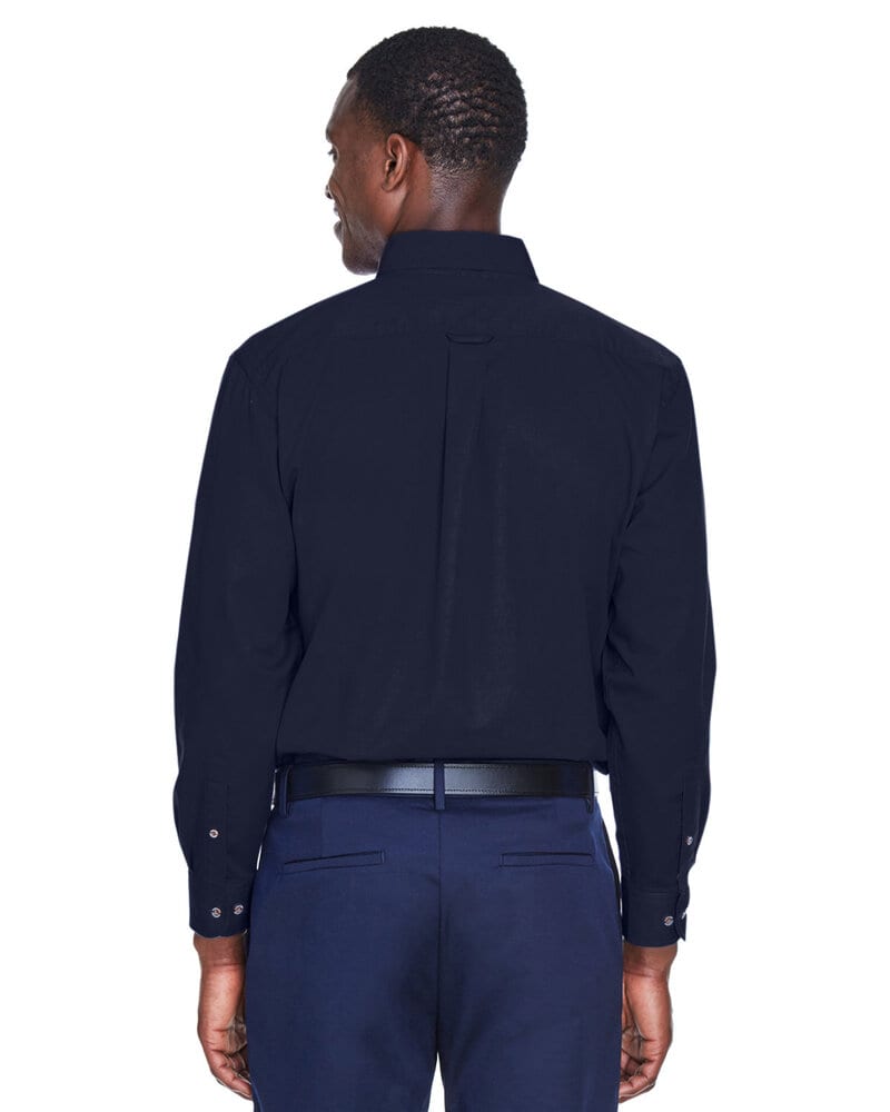 Harriton M500T - Men's Tall Easy Blend Long-Sleeve Twill