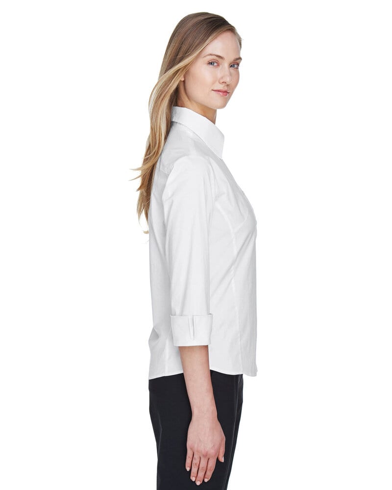 Devon & Jones DP625W - Ladies Three-Quarter Sleeve Stretch Poplin Blouse