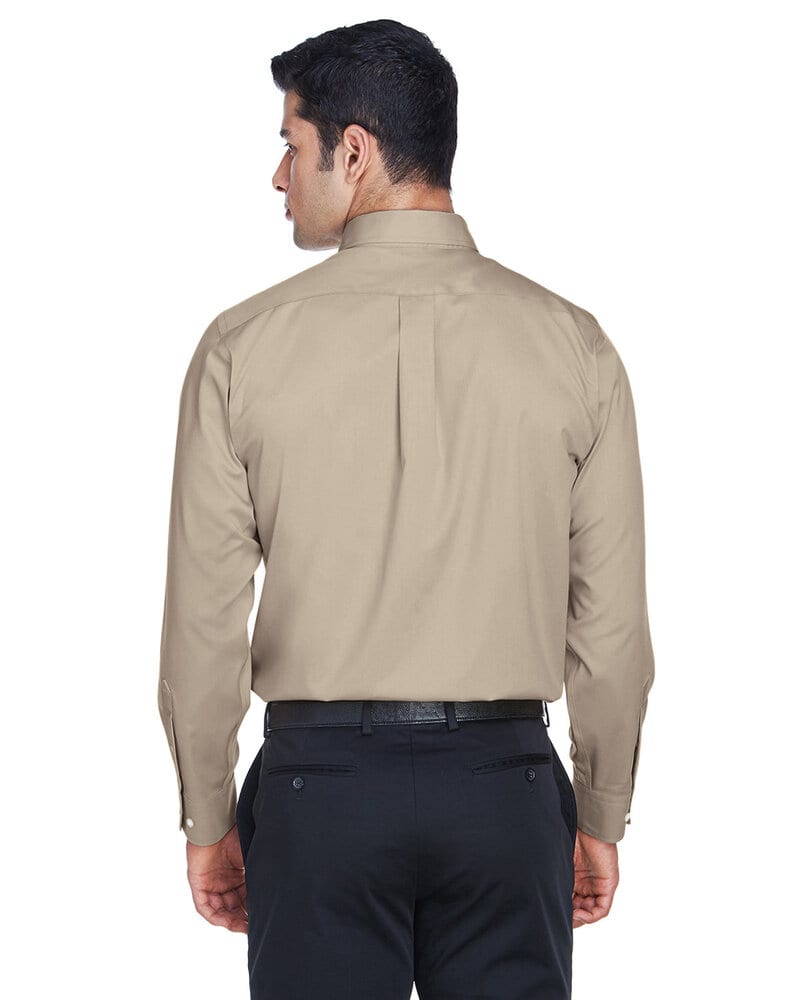 Devon & Jones DG530 - Men's Crown Collection Solid Stretch Twill