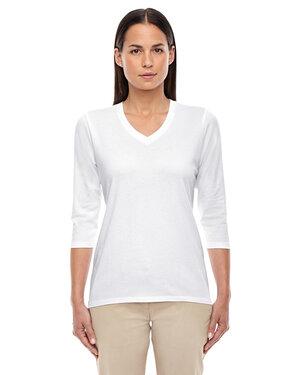 Devon & Jones DP184W - Ladies Perfect Fit Bracelet Length V-Neck Top