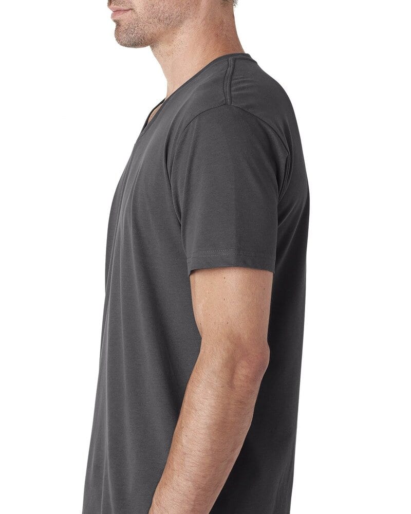 Next Level 6440 - Men's Premium Fitted Sueded V-Neck Tee