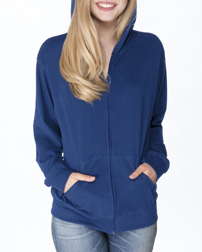 Next Level 6491 - Adult Sueded Full-Zip Hoody