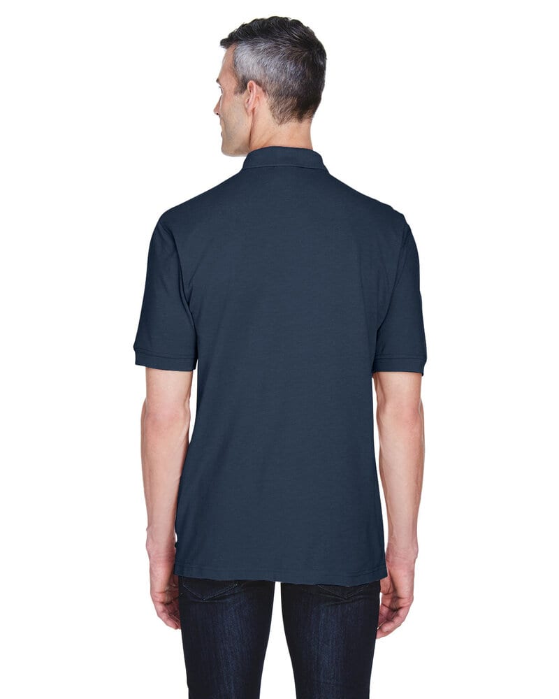 Harriton M265P - 5.6 oz. Easy Blend Polo with Pocket