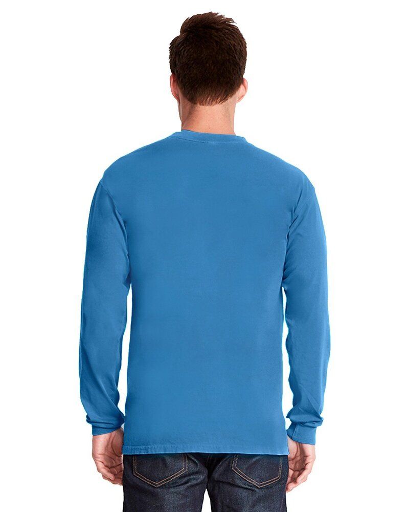 Next Level 7451 - Adult Inspired Dye Long Sleeve Crew with Pocket