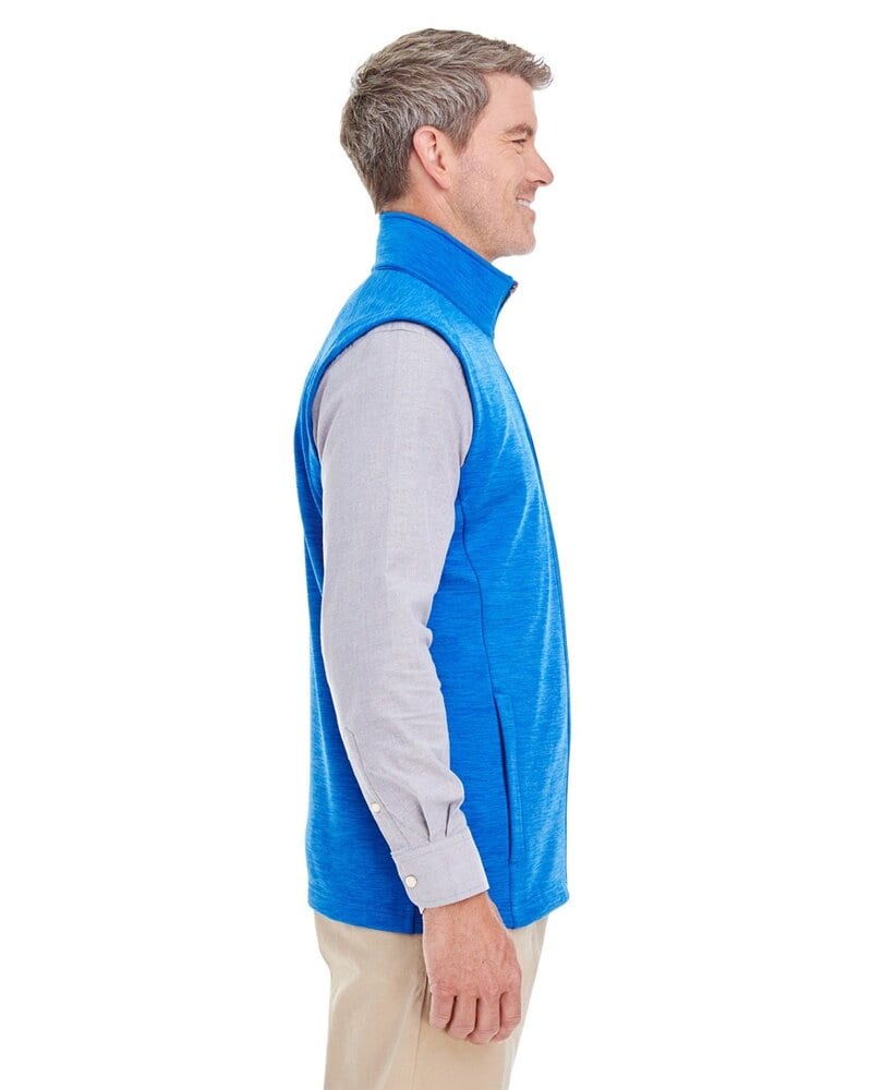 Devon & Jones DG797 - Men's Newbury Mélange Fleece Vest