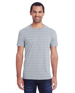 Threadfast 152A - Mens Invisible Stripe Short-Sleeve T-Shirt