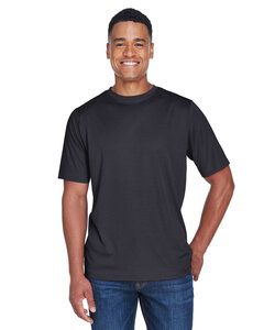 Team 365 TT11H - Men's Sonic Heather Performance T-Shirt Black Heather