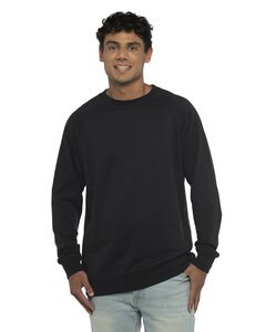 Next Level N9000 - Unisex French Terry Raglan Crew Black