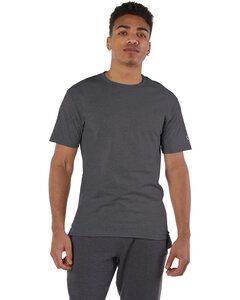 Champion T525C - Adult 6 oz. Short-Sleeve T-Shirt Charcoal Heather