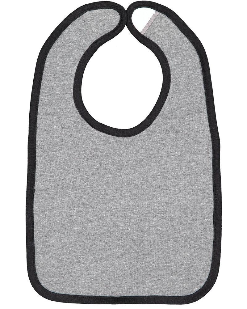 Rabbit Skins RS1004 - Infant Contrast Trim Bib