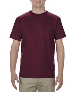 Alstyle AL1701 - Adult 100% Soft Spun Cotton T-Shirt Burgundy