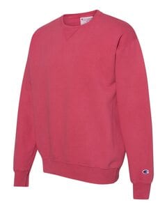 Champion CD400 - Adult Garment Dyed Fleece Sweatshirt Crimson