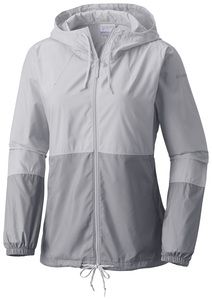 Columbia C1736WO - ladies flash forward windbreaker Sea Salt/Varsity Grey