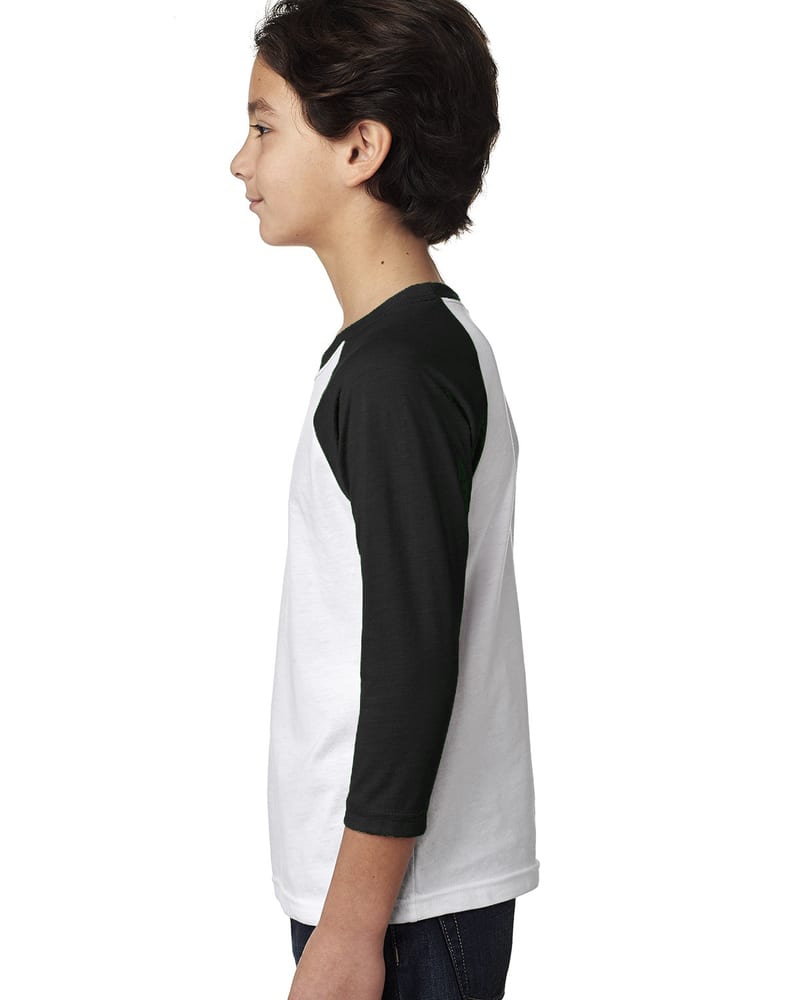 Next Level 3352 - Youth CVC 3/4 Raglan T-shirt