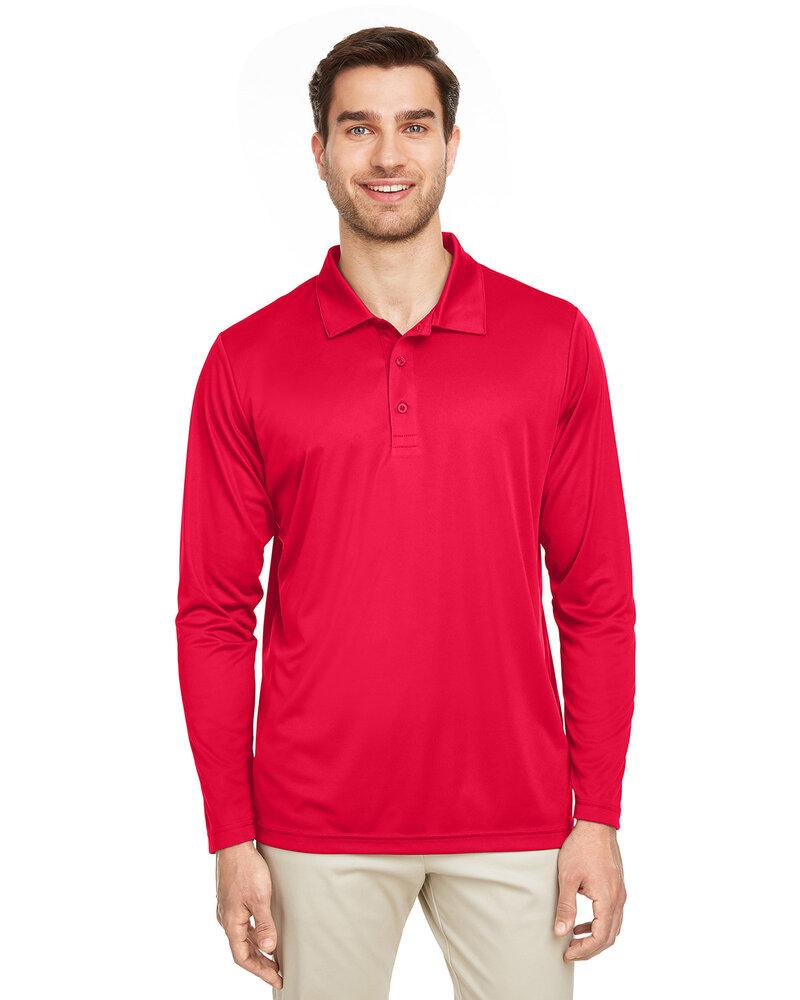 Team 365 TT51L - Men's Zone Performance Long Sleeve Polo