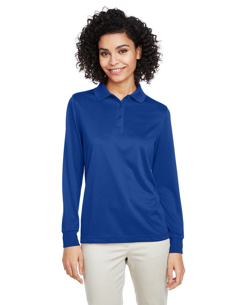 Harriton M348LW - Ladies Advantage Snag Protection Plus IL Long Sleeve Polo