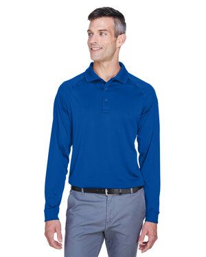 Harriton M211L - Mens Advantage Snag Protection Plus Long-Sleeve Tactical Polo