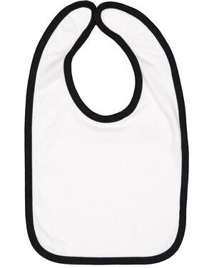 Rabbit Skins RS1004 - Infant Contrast Trim Bib