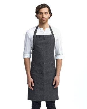 Artisan Collection by Reprime RP126 - Unisex Jeans Stitch Denim Bib Apron