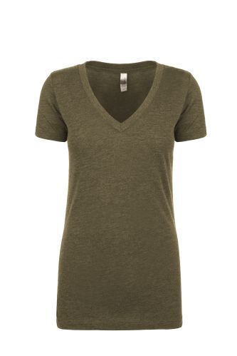 Next Level 6740 - Ladies' Triblend Deep V