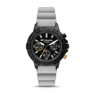 COLUMBIA TIMING CSC03-005 - Peak Patrol Watch: Black Dial/Gray Silicone