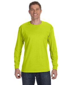 Gildan 5400 - Heavyweight Cotton L/S Safety Green