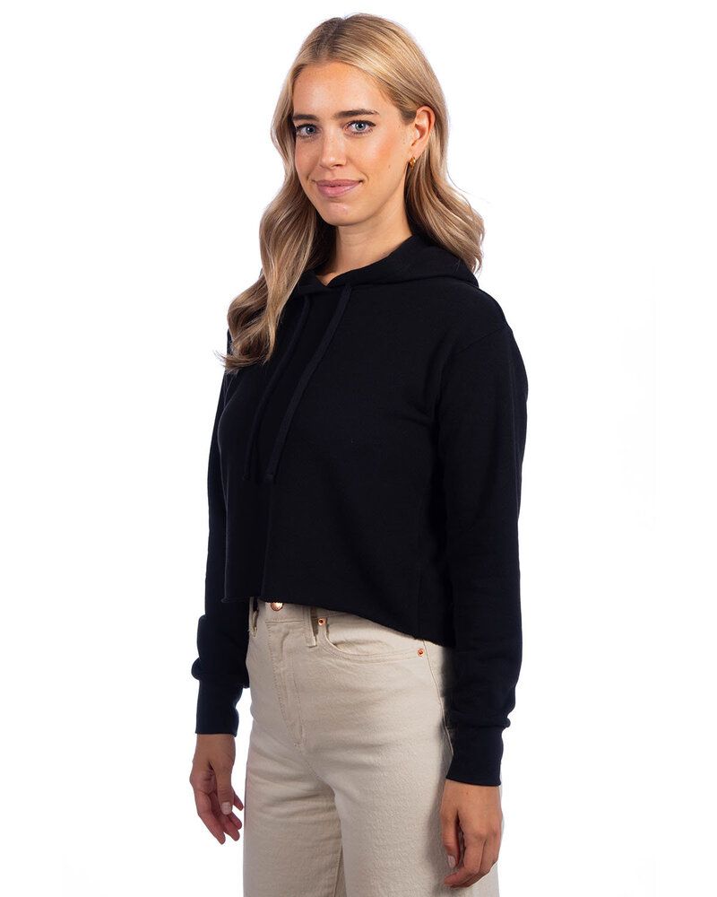 Next Level 9384 - Ladies Cropped Pullover Hooded Sweatshirt