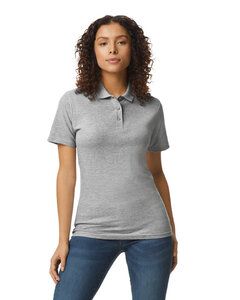 Gildan G648L - Ladies Softstyle Double Pique Polo RS Sport Grey