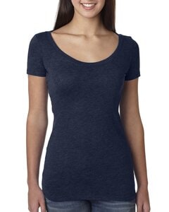 Next Level Apparel 6730 - Ladies Triblend Scoop Vintage Navy