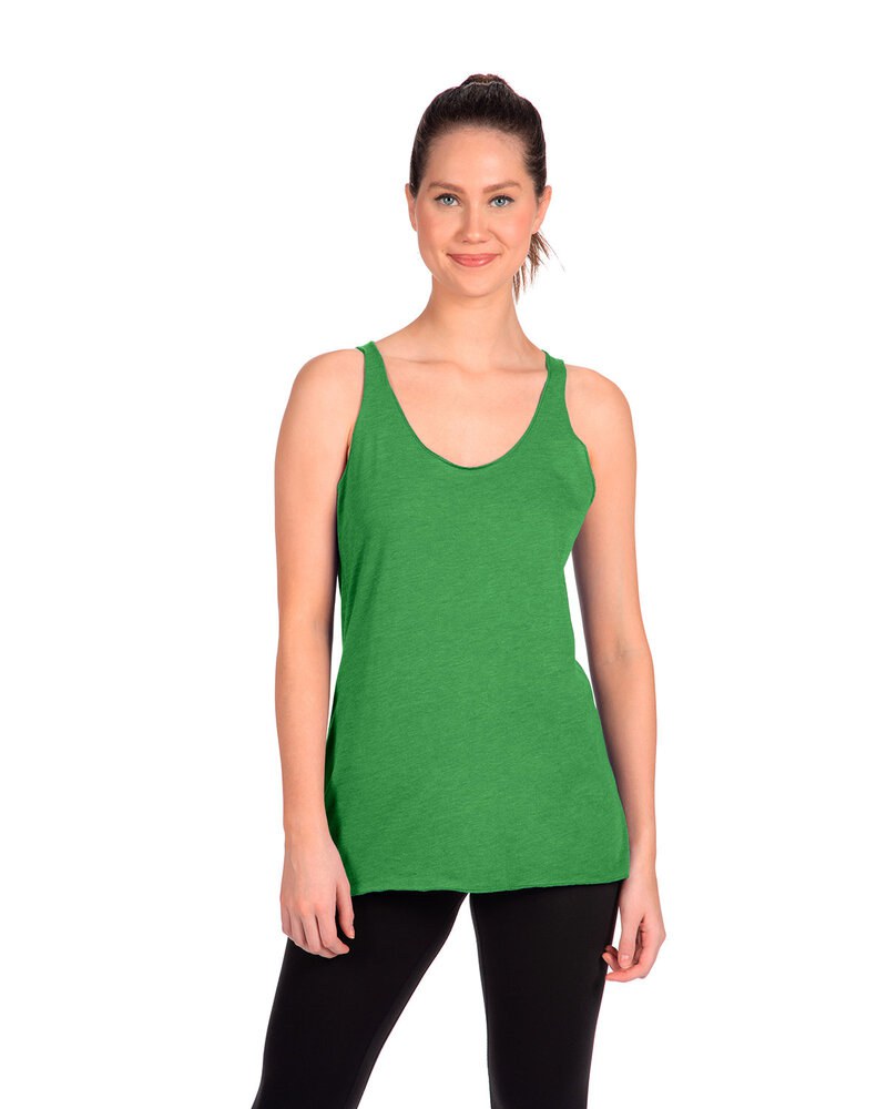 Next Level Apparel 6733 - Ladies Triblend Racerback Tank