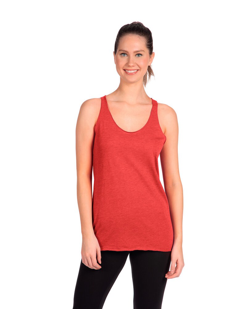 Next Level Apparel 6733 - Ladies Triblend Racerback Tank