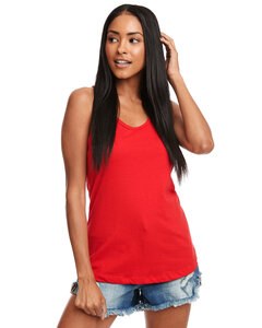 Next Level Apparel N1533 - Ladies Ideal Racerback Tank Red