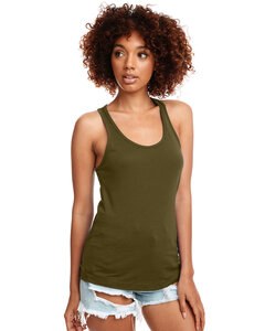 Next Level Apparel N1533 - Ladies Ideal Racerback Tank Military Green