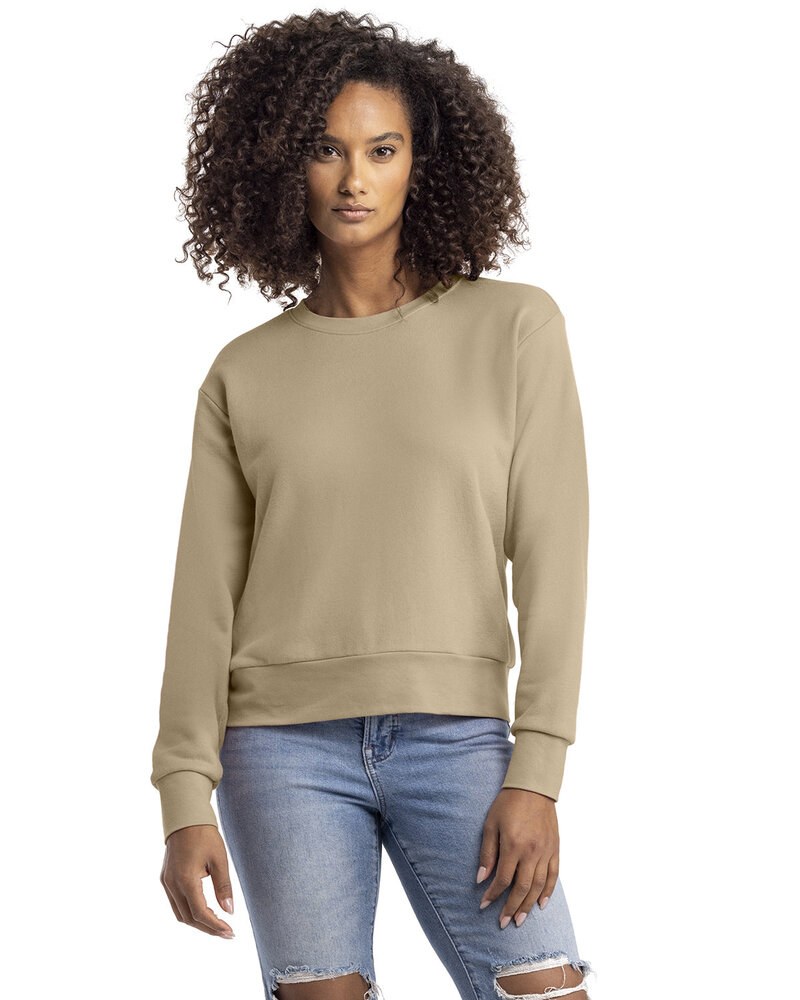 Next Level Apparel 9084 - Ladies Laguna Sueded Sweatshirt