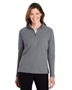 Devon & Jones DG481WZ - New Classics® Ladies Charleston Quarter-Zip Graphite Melange