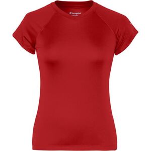 CHAMPION 2657TL - Women's Double Dry V-Neck Tee Red