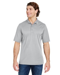 Core365 CE104 - Men's Market Snag Protect Mesh Polo Platinum