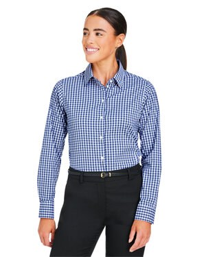 Devon & Jones DG536W - Crownlux Performance® Ladies Gingham Shirt