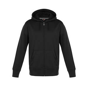 CX2 L00667 - Cypress Creek Men's Polyester Full Zip Hoodie Black