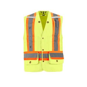 CX2 HiVis L01190 - Surveyor Hi-Vis Surveyor’S Vest  Yellow