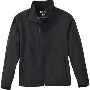 CX2 L07200 - Navigator Men's Full Zip Softshell Black